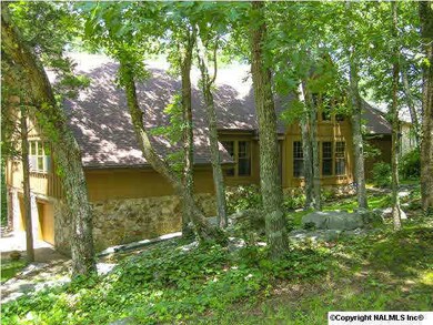 South Huntsville contemporary on awesome wooded lot.