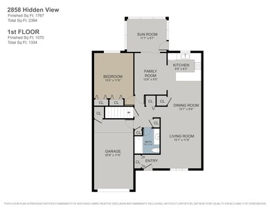 2858 Hidden View 1st Floor