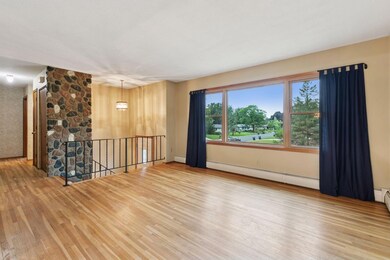 Spacious living room for entertaining.