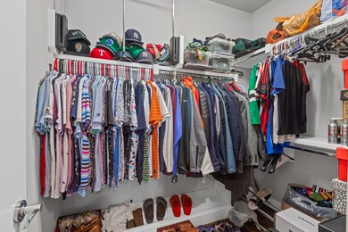 View of spacious closet