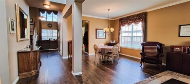 Wide view from the front door