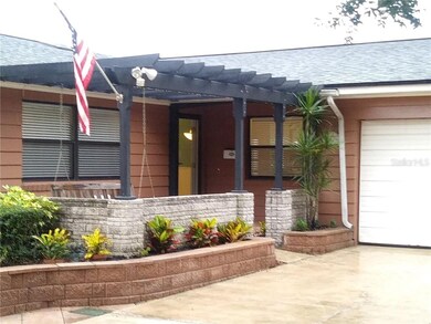 Front entrance and porch