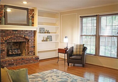 Additional view of living room which overlooks the