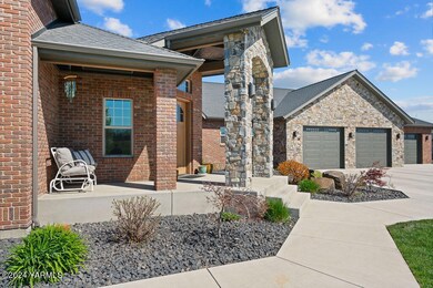 Front of Home - Brick and Stone
