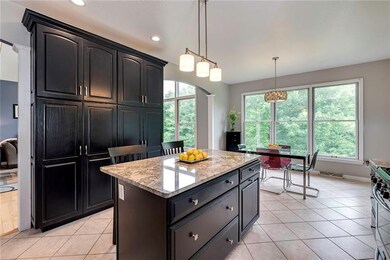 Storage galore in this well- equipped chefs kitche