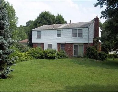 Exterior Back. Great private rear yard