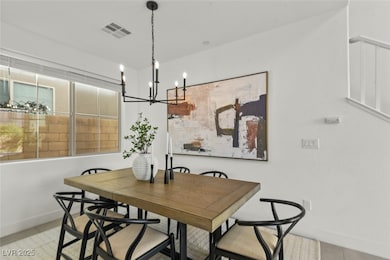 Plenty of room for dining. Walk past the dining area into the upgraded kitchen area.