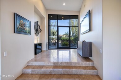 Interior entry foyer.