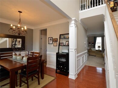 Separate dining room is perfect for private meals or entertaining.
