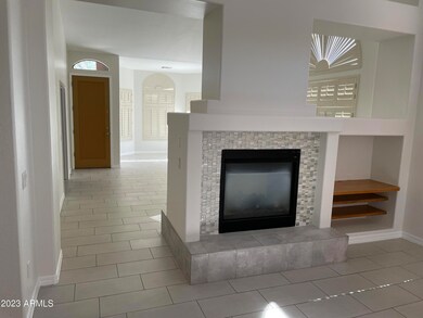 Dual Sided Fireplace