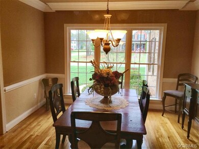 Formal Dining with upgraded moldings/trim and hard