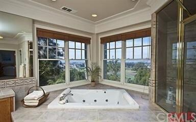 Elegant master suite.