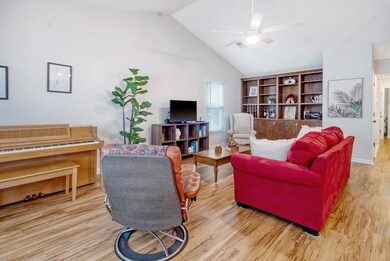 Vaulted Living Room
