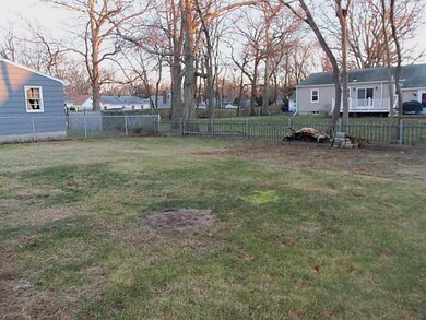 Yard/Garden. Oversized fenced back yard