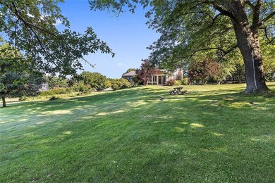 Situated on just over half an acre, the home has g
