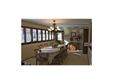 Large formal dining room