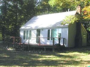 Front of Cabin w/ Guest Quarters Behind
