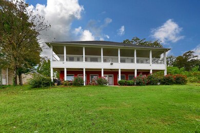 Back view of home