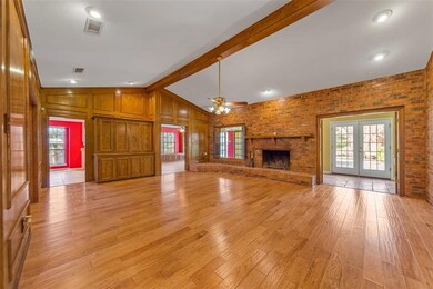 Living room view from front entry