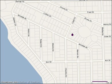 Street Map. Corner of Annette + Lloyd.