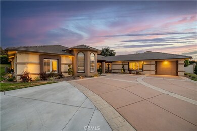 Front view beyond the gates