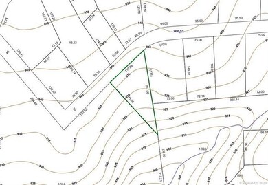 GIS Plat with Contour Lines