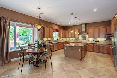 View of the spacious kitchen and dining nook.