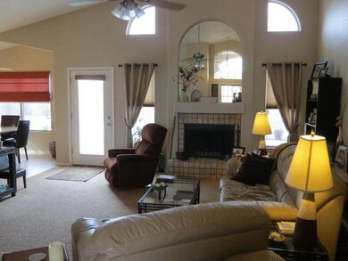 Living Room & Fireplace