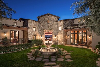 Entry courtyard