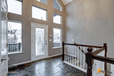 Slate tile entry