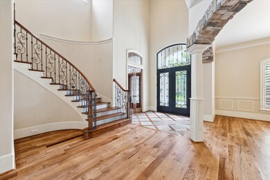 Experience elegance in the entryway with slate and