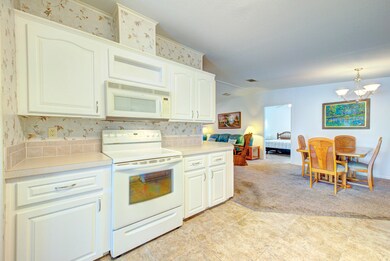 kitchen open to dining room