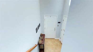 2 story entry with access to 2 car garge