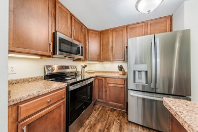 Updated appliances in kitchen