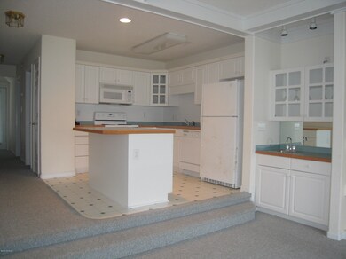Kitchen and wet bar area
