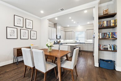 A wonderful open space for dining and entertaining