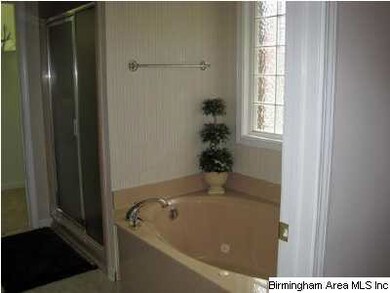 Master bath has jetted tub, Seperate shower and la
