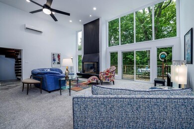 2 story Fireplace