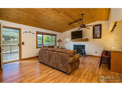 Gas Fireplace in Living Area