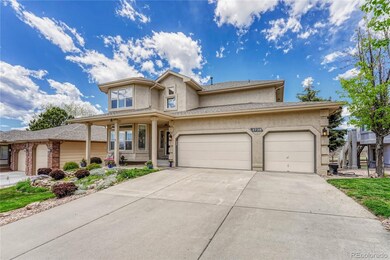 3 Car Garage and beautiful landscape create tastef