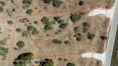 Aerial view of sparsely populated area featuring 