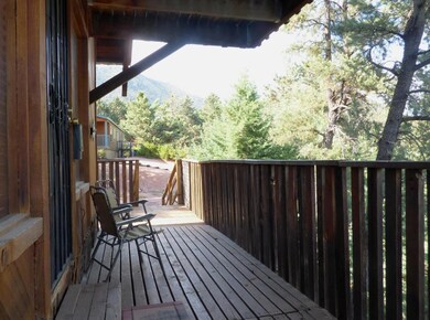 Covered front deck