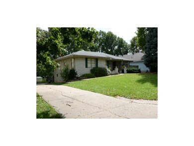 Long driveway and rear entry garage makes plenty o
