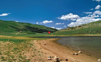 Water view featuring a mountainous background