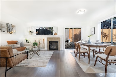 Brand new flooring and freshly painted