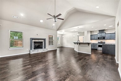 Step inside to this open floor plan