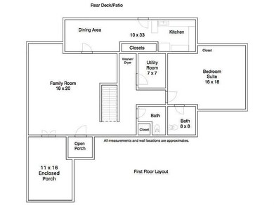 1st Floor Plan.