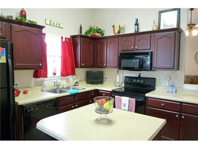 Beautiful cabinets with brushed nickle hardware an