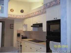 Part of kitchen view.