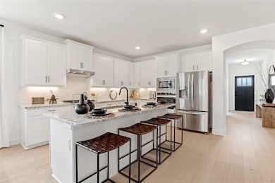 Beazer Homes Goodland Laredo Floorplan. This is not a photo of the actual home, but is a photo of the Laredo floorplan.